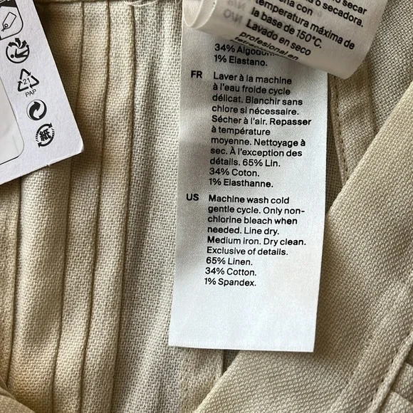 COS Linen skirt, size 6, NWT - Picture 4 of 6